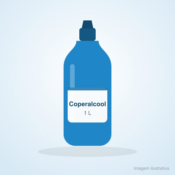 Álcool Coperalcool Bacfree 46 INPM 1 L