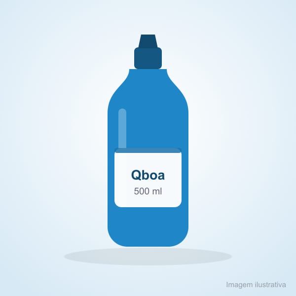 Alvejante Qboa Cores Tira Manchas Sem Cloro 500 ml