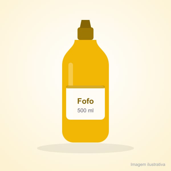 Amaciante Fofo Amarelo Chamego Concentrado 500 ml