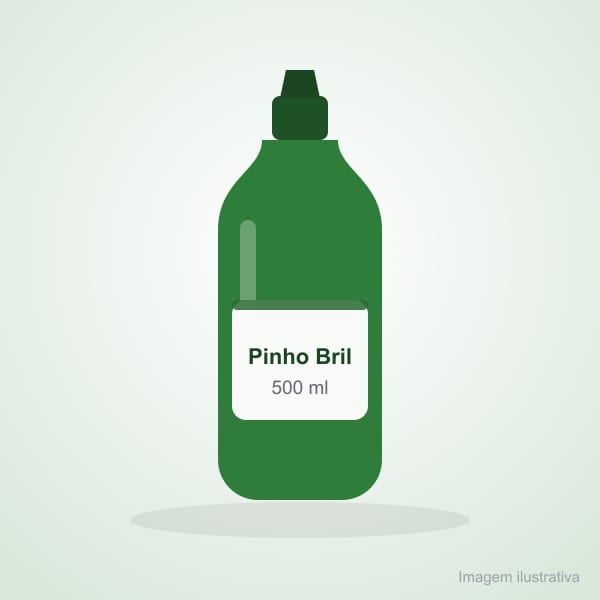 Desinfetante Pinho Bril Silvestre 500 ml