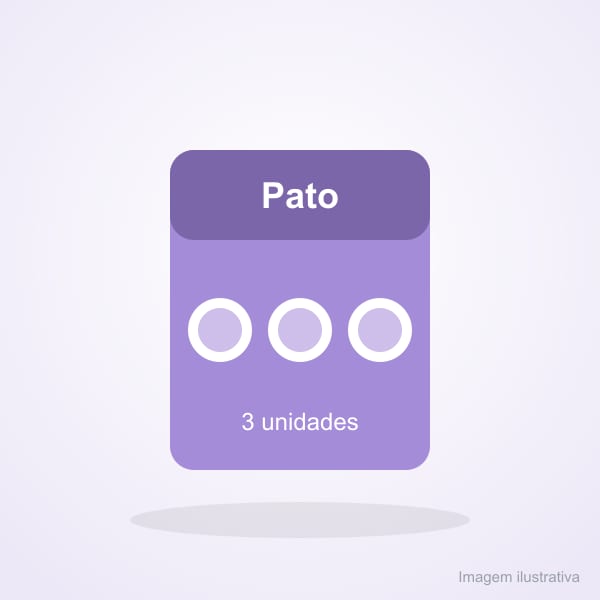 Desodorizador Sanitário Pato Pastilha Adesiva Lavanda 3 un