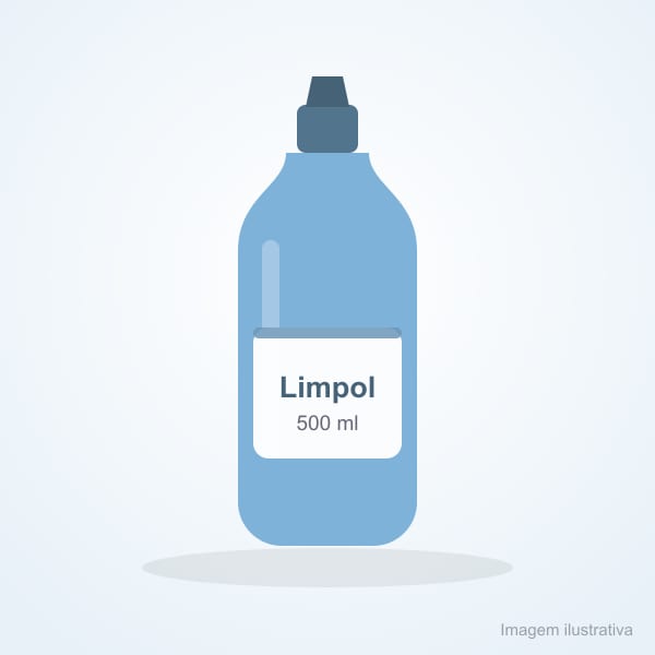 Detergente Limpol Líquido Cristal 500 ml