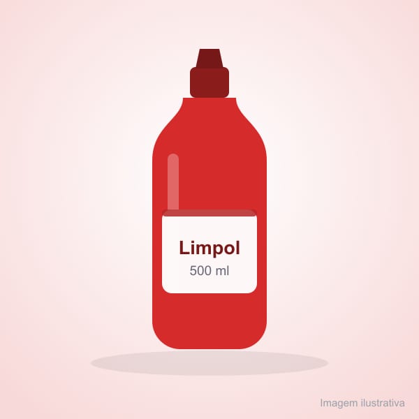 Detergente Líquido Limpol Maçã 500 ml
